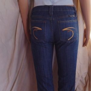 Gold F pocket Frankie B jeans